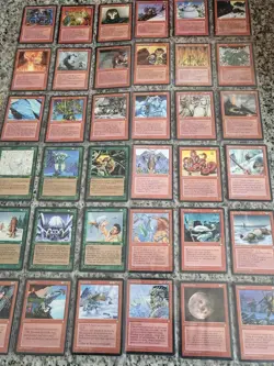 MTG Ice Age Near Complete 382/383 Cards (missing only Necropotence) - Image 5