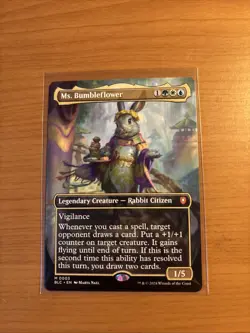 Ms. Bumbleflower (Borderless) Commander: Bloomburrow Regular - Image 1