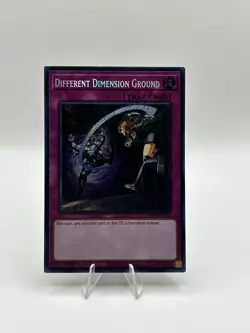 YuGiOh! Different Dimension Ground RA04-EN101 Secret Rare - NM - Image 1