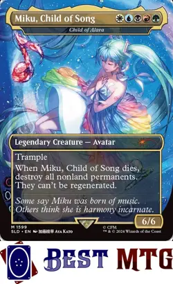 Magic The Gathering MTG Child of Alara 1599 Foil NM Secret Lair Drop - Image 1