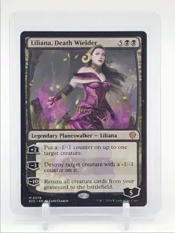 LILIANA, DEATH WIELDER 2026 MTG LORWYN ECLIPSED COMMANDER MYTHIC Q6016 - Image 1