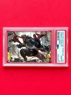 2025 MTG SPIDER-MAN Art Series TERRIFIC TEAM-UP #23 PSA 10 NOTE: NO GOLD Stamp‼ - Image 1