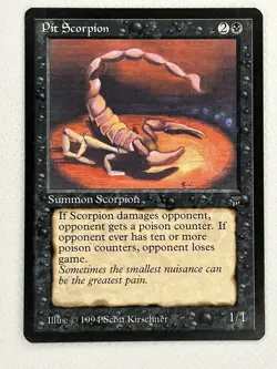 MTG / Magic: The Gathering - Legends - Pit Scorpion - Image 1