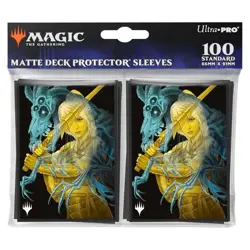 Ultra Pro Deck Protector 100Ct Sleeves Magic The Gathering Duskmourn Wandering R - Image 1