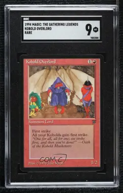 Kobold Overlord Magic: Legends SGC 9 MINT 1994 - Image 1