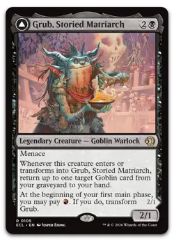 Grub, Storied Matriarch #105 (NM) ECL Magic MTG - Image 1