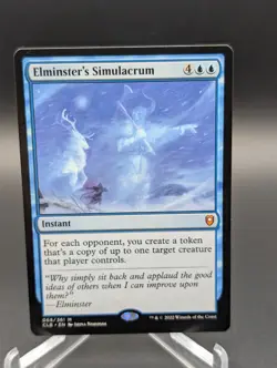 Elminster's Simulacrum Commander Legends: Battle for Baldur's Gate Regular - Image 1