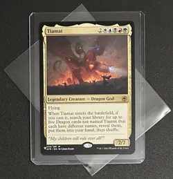 MtG ‘Tiamat’ The List-Adventures … Forgotten Realms reprint WotC unplayed NM - Image 1