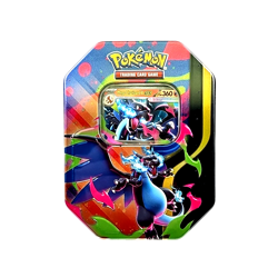 Pokemon TCG Mega Charizard ex Tin Factory Sealed Brand New 2026 - Image 1