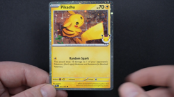 Pikachu 051/162 Holo Pokemon Card – Multi Swirl Holo – Near Mint/Mint - Image 2