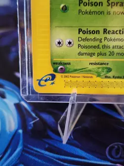 Pokemon TCG Arbok Expedition Base Set Regular Rare non holo Card 35/165 - Image 2