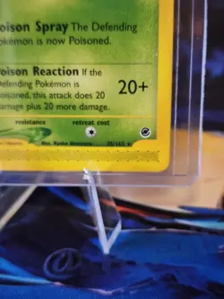 Pokemon TCG Arbok Expedition Base Set Regular Rare non holo Card 35/165 - Image 3