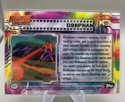 ERROR - DONFAN #11 - RAINBOW HOLO - TOPPS BLACK - MEWTWO SB - POKEMON CARD NM/LP - Image 2