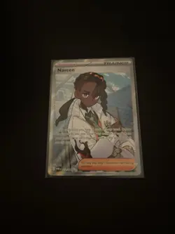 Pokemon TCG Naveen Full Art Trainer Card Perfect Order 112/088 - Image 2