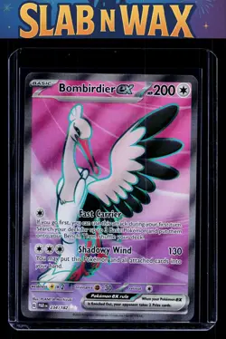 Pokemon tcg SV04: Paradox Rift Bombirdier ex #234/182 - Image 1