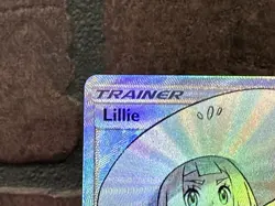 Pokemon TCG Sun and Moon Base Set Holo Trainer Lillie (Full Art) 147/149 NM - Image 2