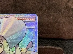 Pokemon TCG Sun and Moon Base Set Holo Trainer Lillie (Full Art) 147/149 NM - Image 3