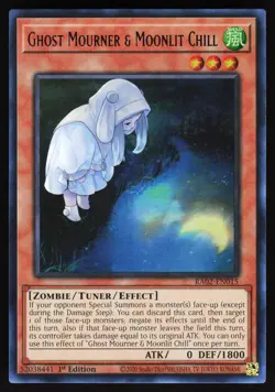 Ghost Mourner & Moonlit Chill Alternate Art RA02-EN015 Yugioh TCG Super Rare NM - Image 1