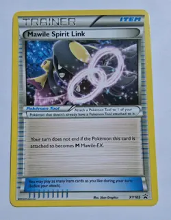 Pokemon Tcg Mawile Spirit Link XY105 Black Star Promo LP/NM - Image 1