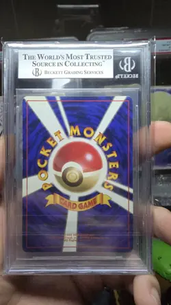 1996 Pokemon Base Japanese Charizard Holo No Rarity Symbol #6 BGS 8.5 - Image 2