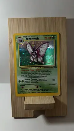 Pokemon TCG Venomoth Jungle Set 3/64 Unlimited Holo Rare - Image 2