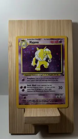 Pokemon TCG Hypno Fossil Holo Rare Unlimited 8/62 MP - Image 1