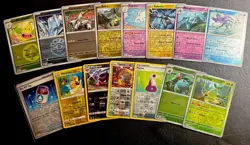 Pokemon Card Lot 150+ Cards | 15 Holos + 15 Reverse + More | All Cards Shown Inc - Image 3