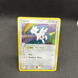 Togetic HOLO EX Team Rocket Returns 14/109 Pokemon TCG NM/LP Raw Swirl 💫 - Image 1