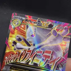 Pokemon M Mewtwo EX Full Art Ultra Rare Holo 160/162 BREAKthrough 210 🔥 - Image 2