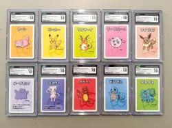 Pokemon Old Maid Playing Cards 2018 Japanese CGC 10 Gem Mint Lot of 10 - Image 1