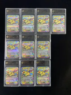 2025 Pokemon TCG Japanese M2a Pikachu ex #044/193 RR RPA 10 Lot*10 AT88 - Image 1