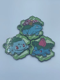 "Pokemon Card 151 Puzzle Fridge Magnet Bulbasaur 151C-ZB001-003 S-Chinese "04 - Image 2