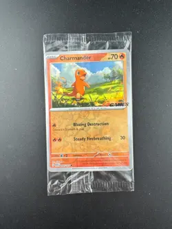 Charmander - 004/165 - Pokemon 151 EB GAMES Stamp - Sealed Promo - Pokemon NM - Image 1