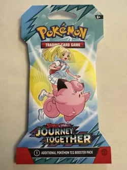 Pokemon Journey Together Sealed Sleeved Booster Pack (Random Art) - Image 1