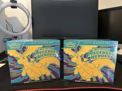 Lot of 2 Pokemon Ascended Heroes ETBs Elite Trainer Box New/Sealed - Image 1