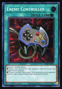 Enemy Controller (Secret Rare) RA02-EN051 Yugioh TCG Card Secret Rare VLP - Image 1