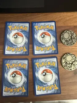 Lot of 2 Pokemon TCG Oddish 001 Gloom 002 & Vileplume 003 Cosmo Holo Promo &coin - Image 5