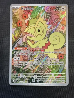 Pokemon Kecleon 213/191 Sv08: Surging Sparks Illustration Rare Holo - Image 1