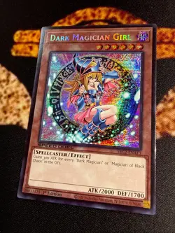 YUGIOH • DARK MAGICIAN GIRL • PRISMATIC SECRET RARE • SBC2-ENA13 • 1st ED •VLP - Image 3