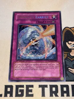 Infernity Barrier TSHD-EN089 Secret Rare 1st Edition Yu-Gi-Oh! NM - Image 2