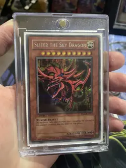 Yugioh - Slifer the Sky Dragon YMA-EN001 - Promo - Secret Rare - NM - Image 1