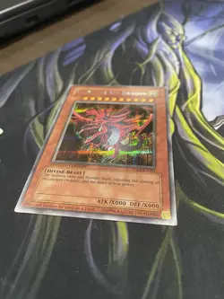 Yugioh - Slifer the Sky Dragon YMA-EN001 - Promo - Secret Rare - NM - Image 2