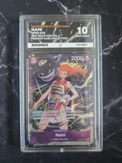 One Piece Nami Best Selection Vol.4 Premium OP09-070 Counter +2000 Ace 10 - Image 2