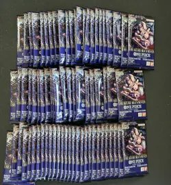 LOT of (73) One Piece TCG: The Azure Sea's Seven Booster Pack [OP-14] - Image 1