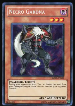 Necro Gardna RYMP-EN009 Yugioh TCG Card Secret Rare NM - Image 1