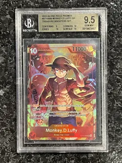 Monkey.D.Luffy (Treasure Booster Set) ST10-006 One Piece Promotion BGS 9.5 - Image 1