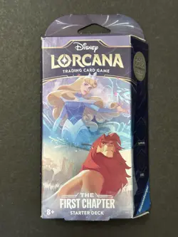 Disney Lorcana The First Chapter TCG Starter Deck Sapphire & Steel - Image 1