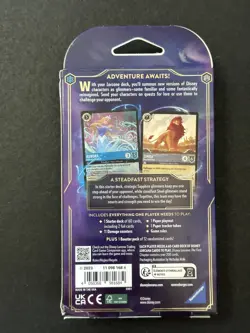 Disney Lorcana The First Chapter TCG Starter Deck Sapphire & Steel - Image 2