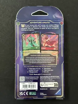 Disney Lorcana TCG The First Chapter Ruby & Emerald Starter Deck - Image 2
