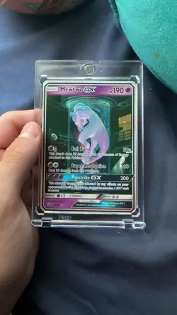 Pokemon TCG Shining Legends Mewtwo GX Secret Rare Card 78/73 Very Nr Mint Ls:380 - Image 1